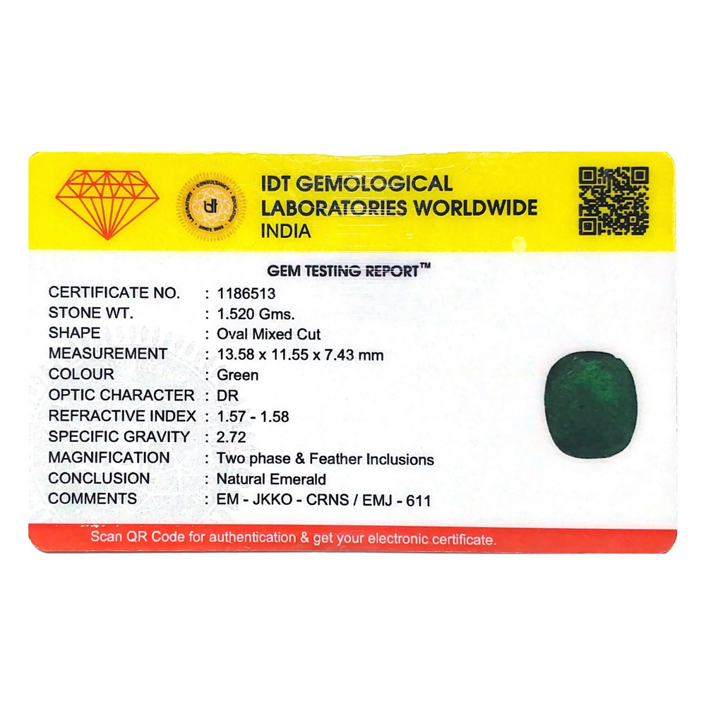 Zambian Emerald - 7.6 Carat - Pramogh