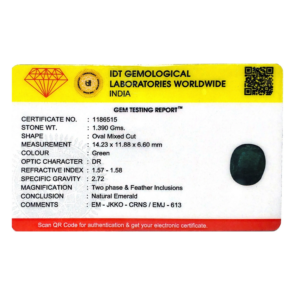 Zambian Emerald - 6.95 Carat - Pramogh