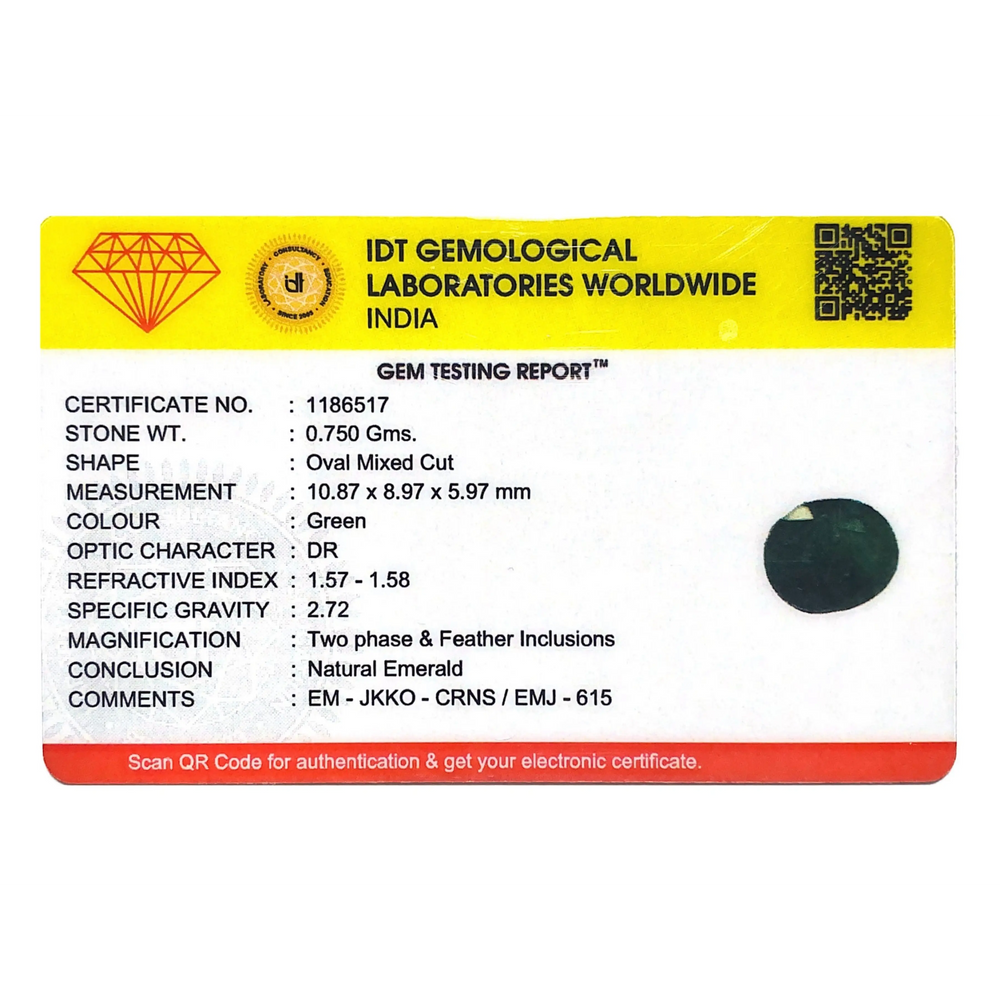 Zambian Emerald - 3.75 Carat