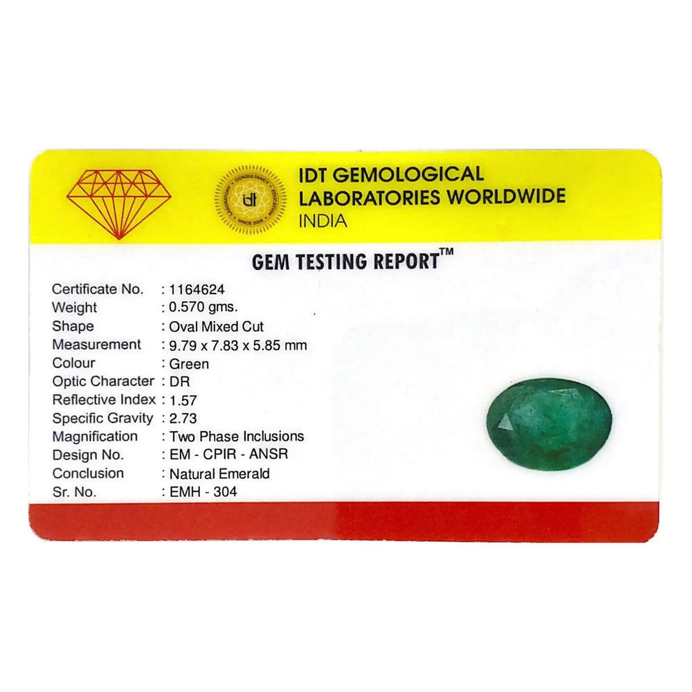 Brazillian Emerald (Panna) - 2.85 Carat - Pramogh