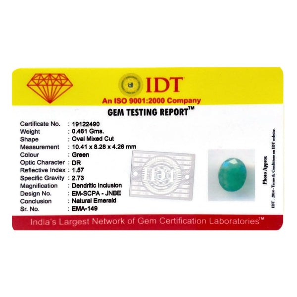 Brazillian Emerald (Panna) - 2.31 Carat - Pramogh