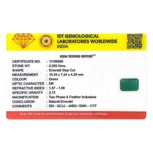 Emerald - 2.75 Carat