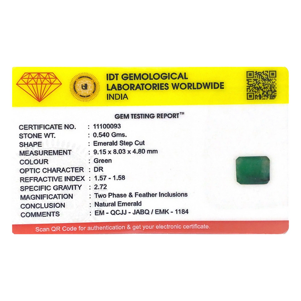 Emerald - 2.7 Carat