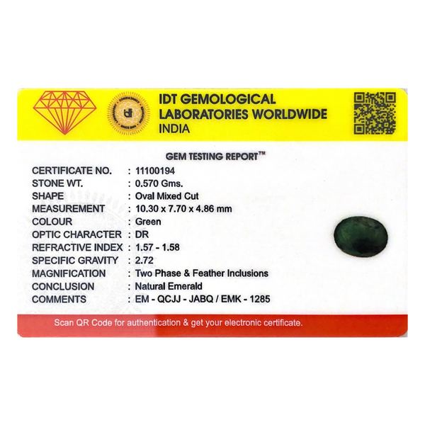 Emerald - 2.75 Carat