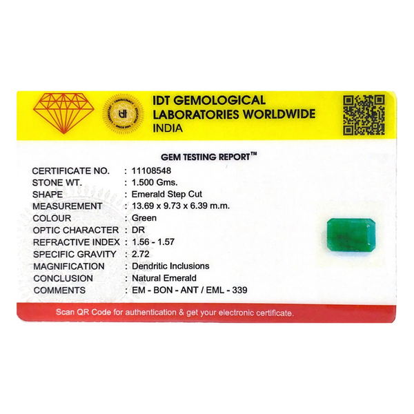 Emerald - 7.5 Carat