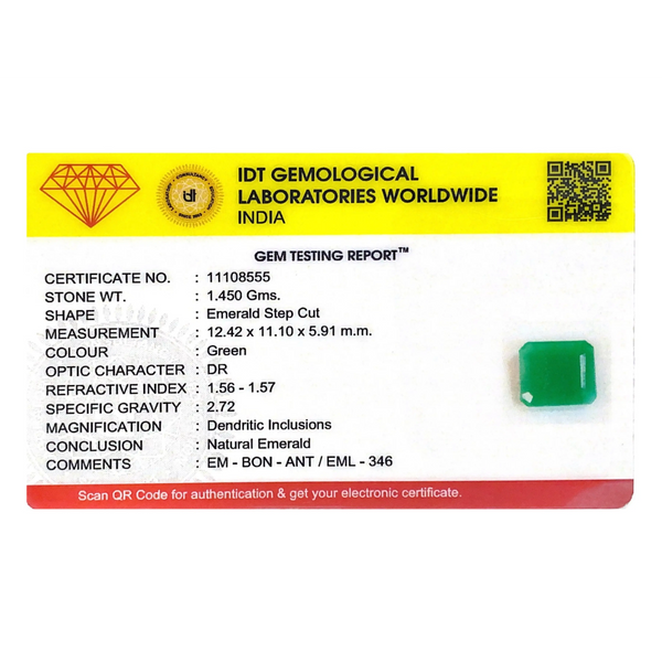 Emerald - 7.25 Carat