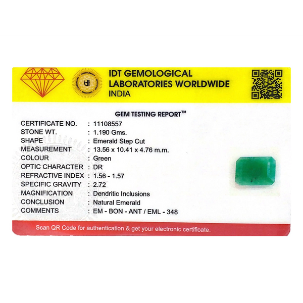 Emerald - 5.95 Carat