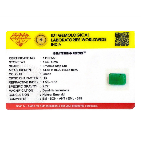 Emerald - 7.7 Carat