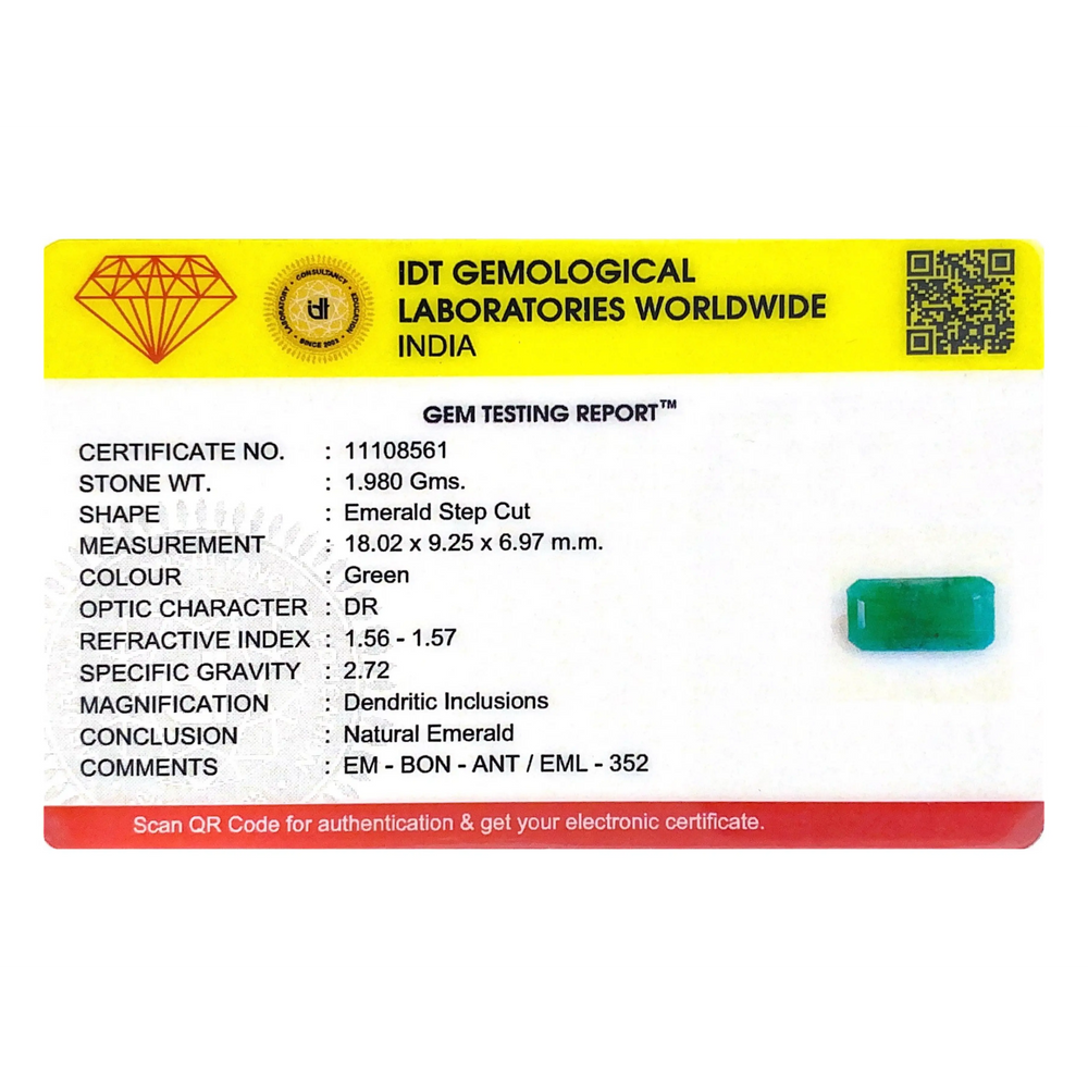 Emerald - 9.9 Carat