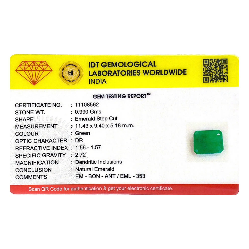 Emerald - 4.95 Carat