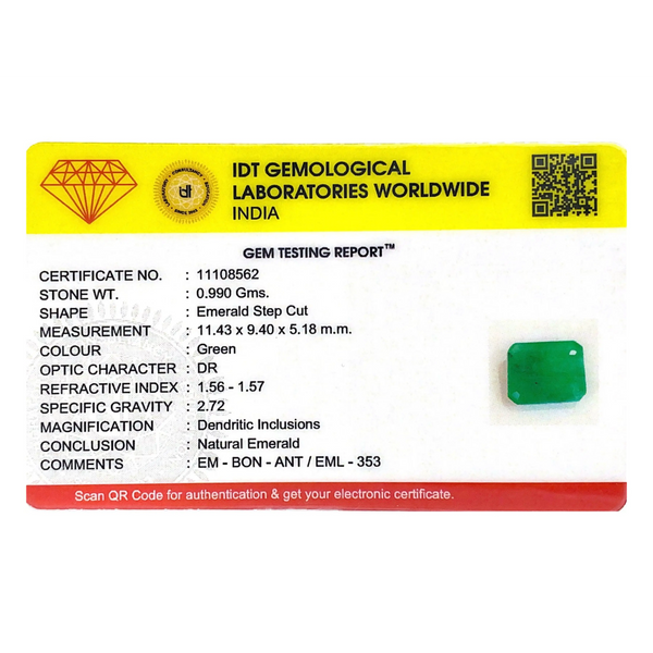 Emerald - 4.95 Carat