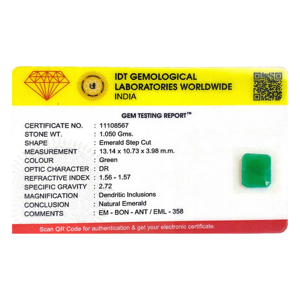 Emerald - 5.25 Carat