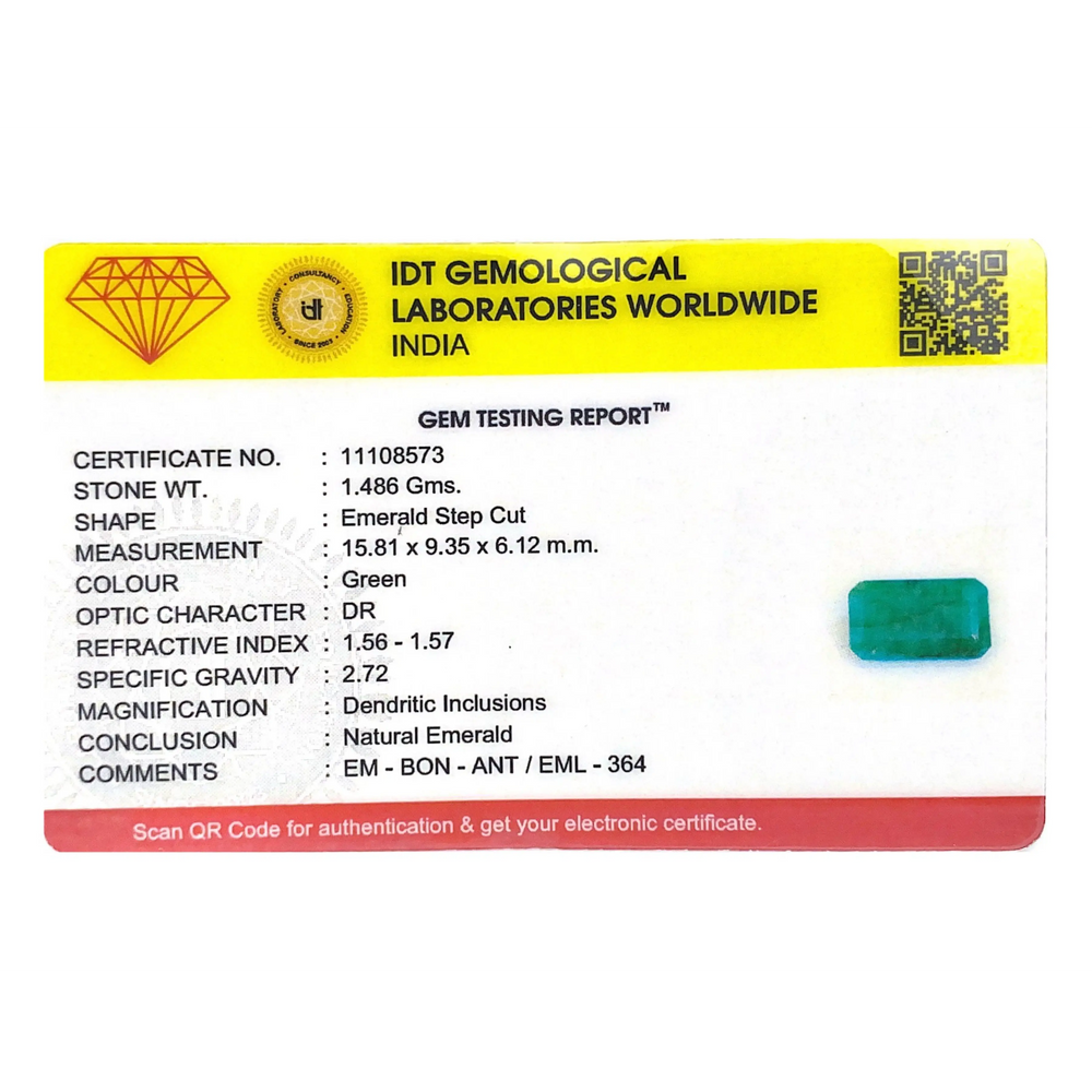 Emerald - 7.43 Carat