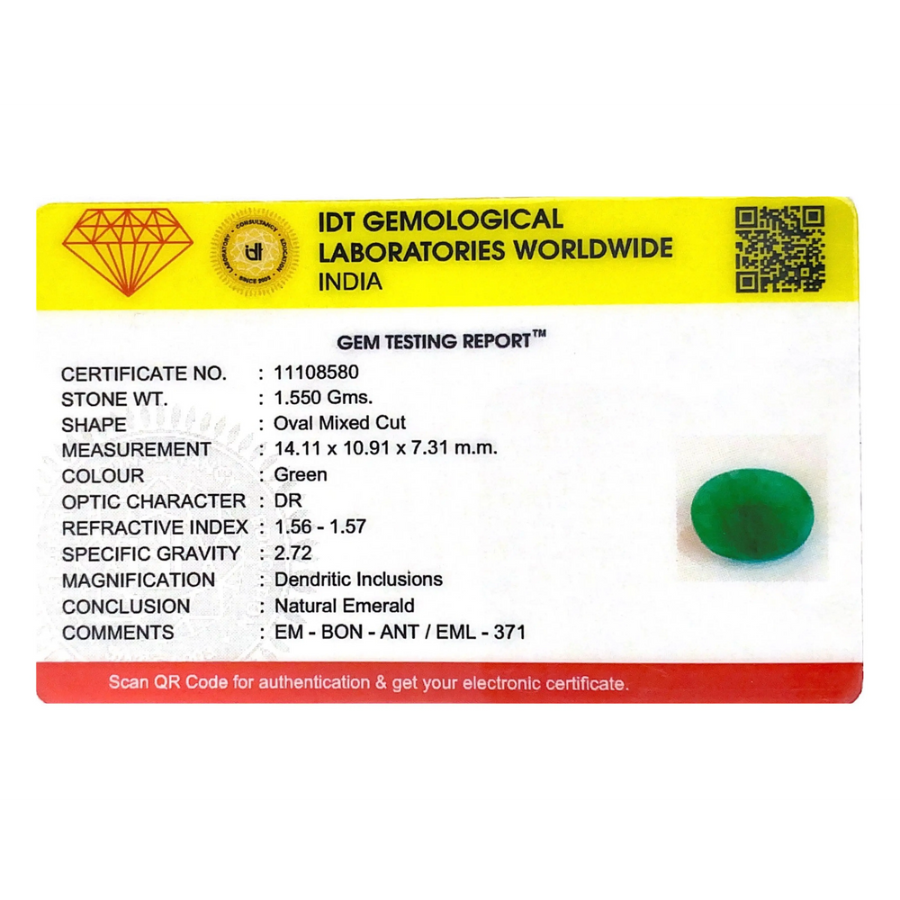 Emerald - 7.75 Carat