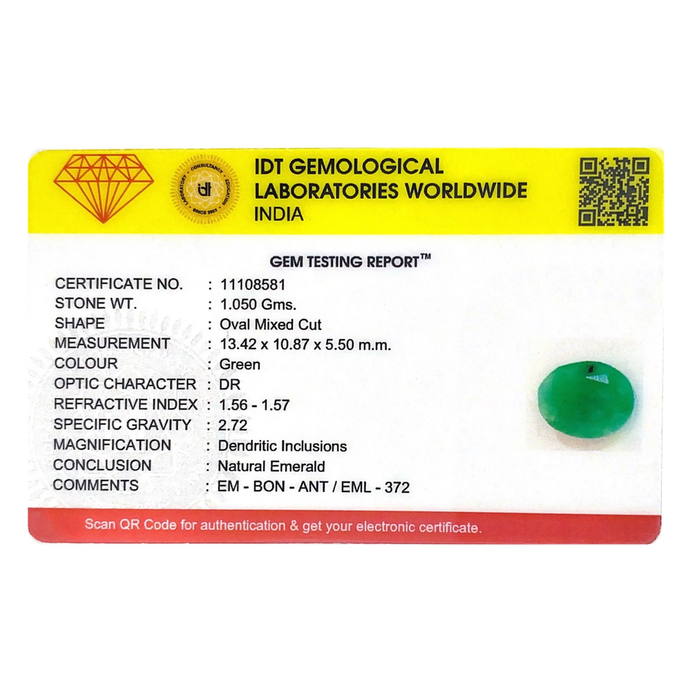 Emerald - 5.25 Carat