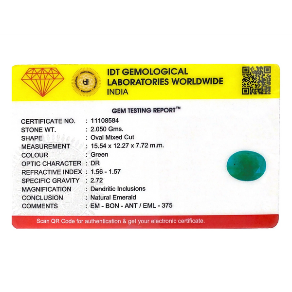 Emerald - 10.25 Carat