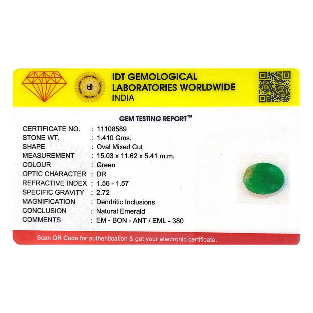 Emerald - 7.05 Carat