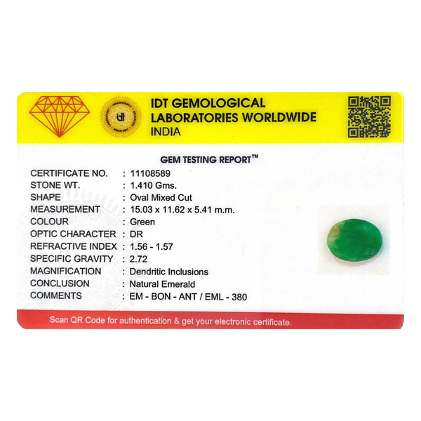 Emerald - 7.05 Carat