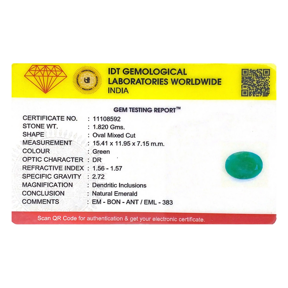 Emerald - 9.1 Carat