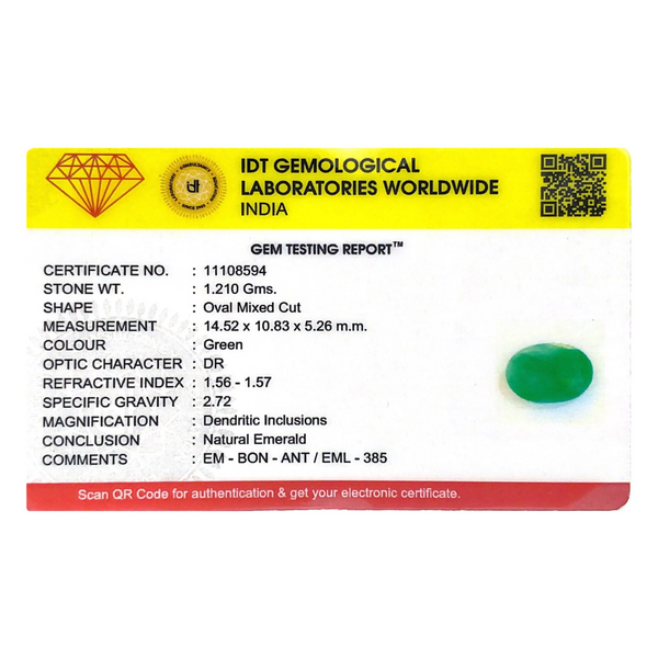 Emerald - 6.05 Carat