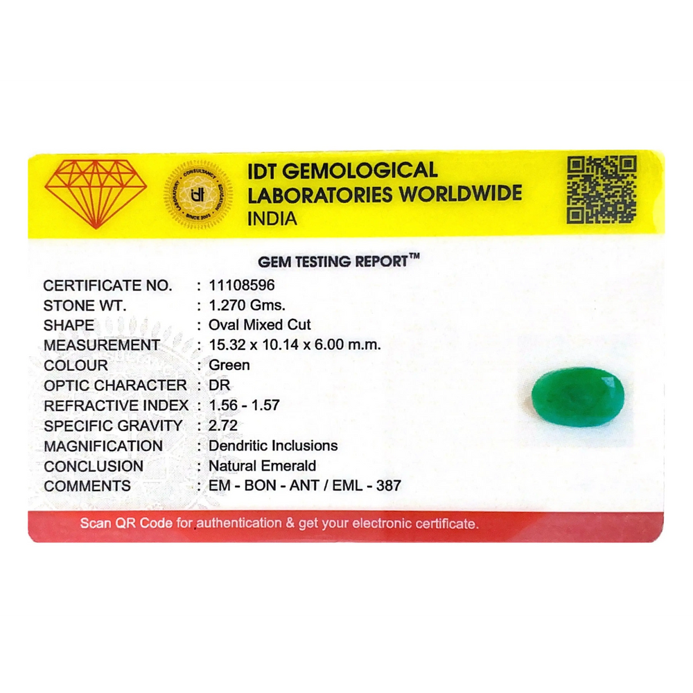 Emerald - 6.35 Carat