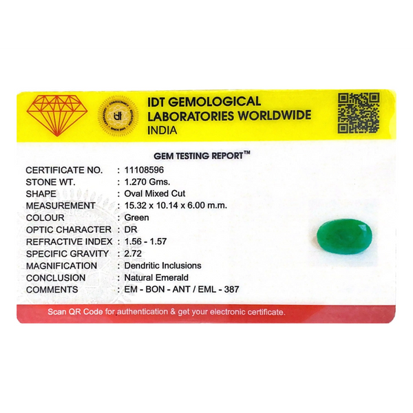 Emerald - 6.35 Carat