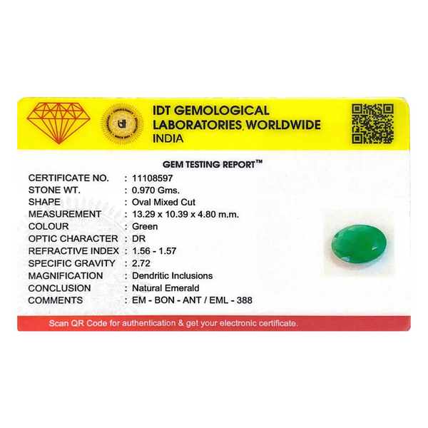 Emerald - 4.85 Carat