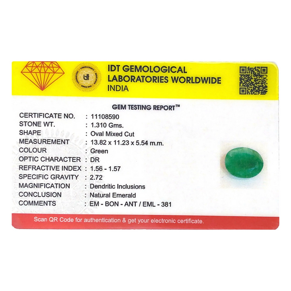 Emerald - 4.55 Carat