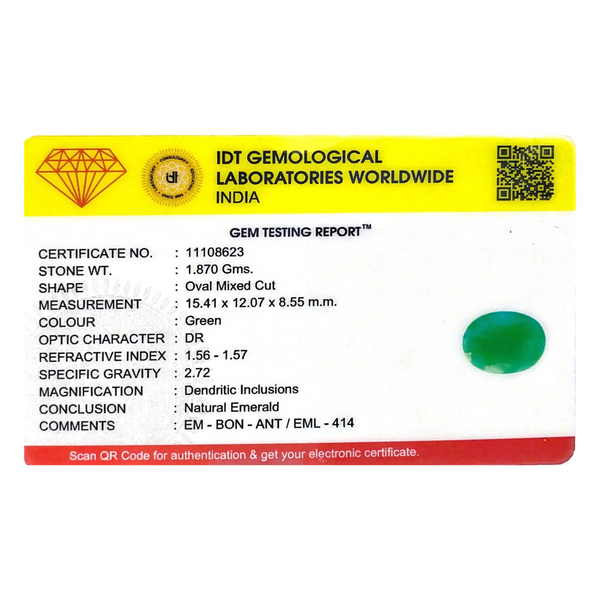 Emerald - 9.35 Carat