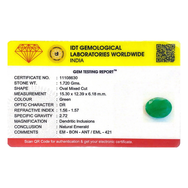 Emerald - 8.6 Carat