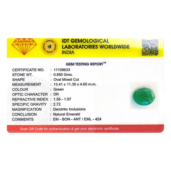 Emerald - 4.75 Carat