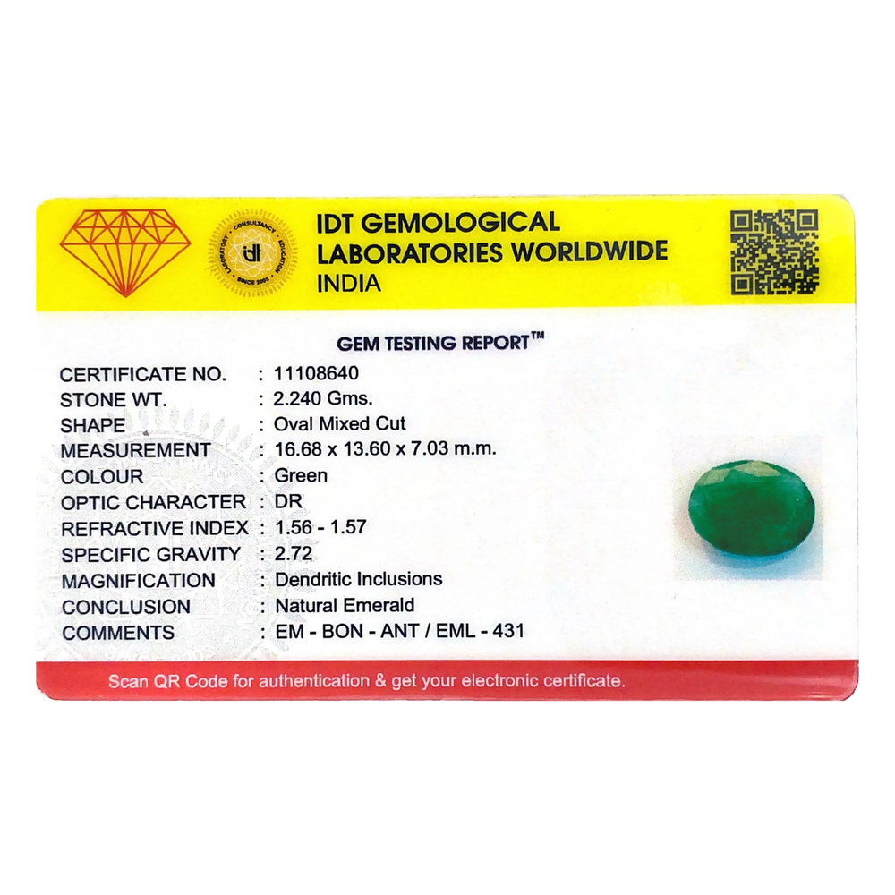 Emerald - 11.2 Carat