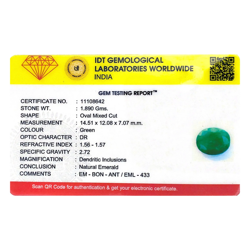 Emerald - 9.45 Carat
