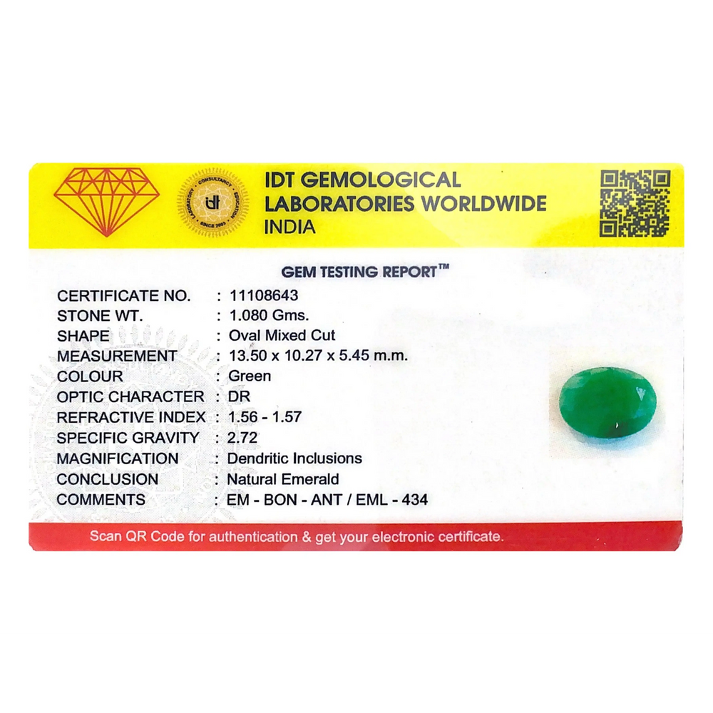 Emerald - 5.4 Carat