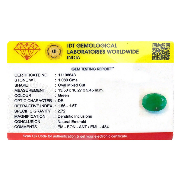 Emerald - 5.4 Carat