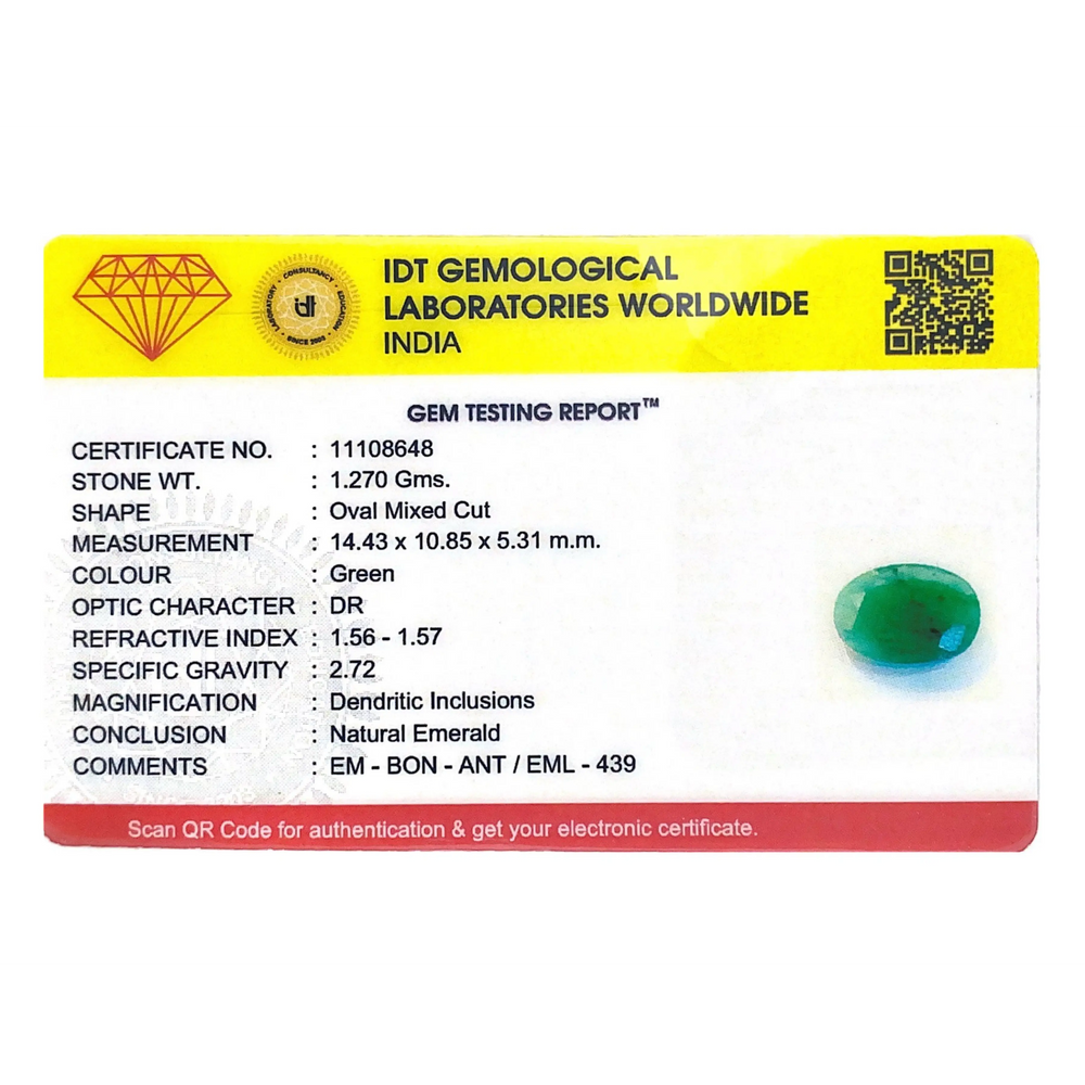 Emerald - 6.35 Carat
