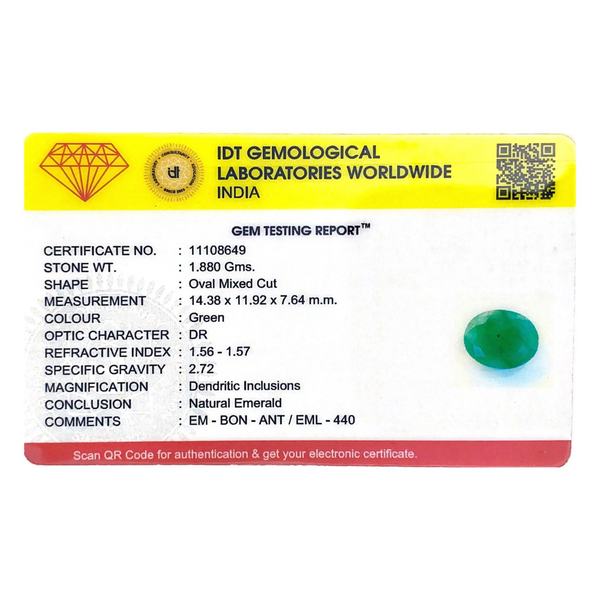 Emerald - 9.4 Carat