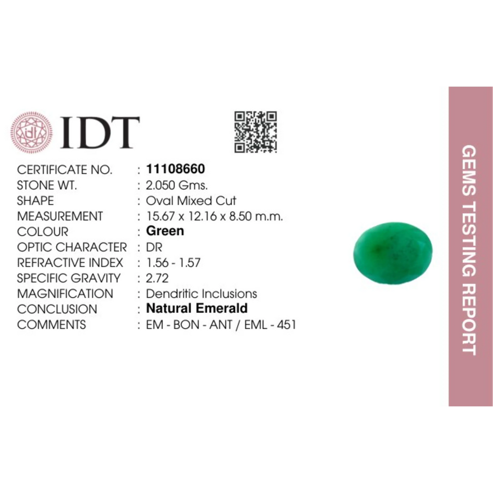 Emerald - 10.25 Carat