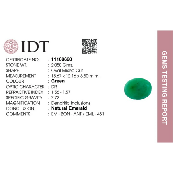 Emerald - 10.25 Carat