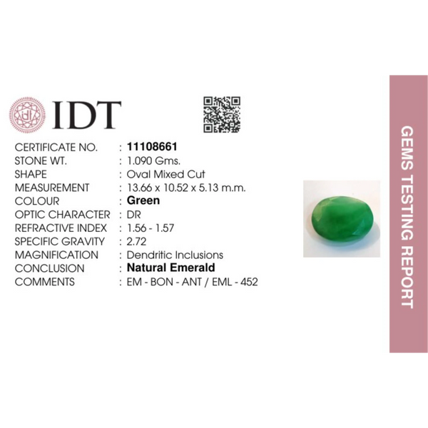 Emerald - 5.45 Carat
