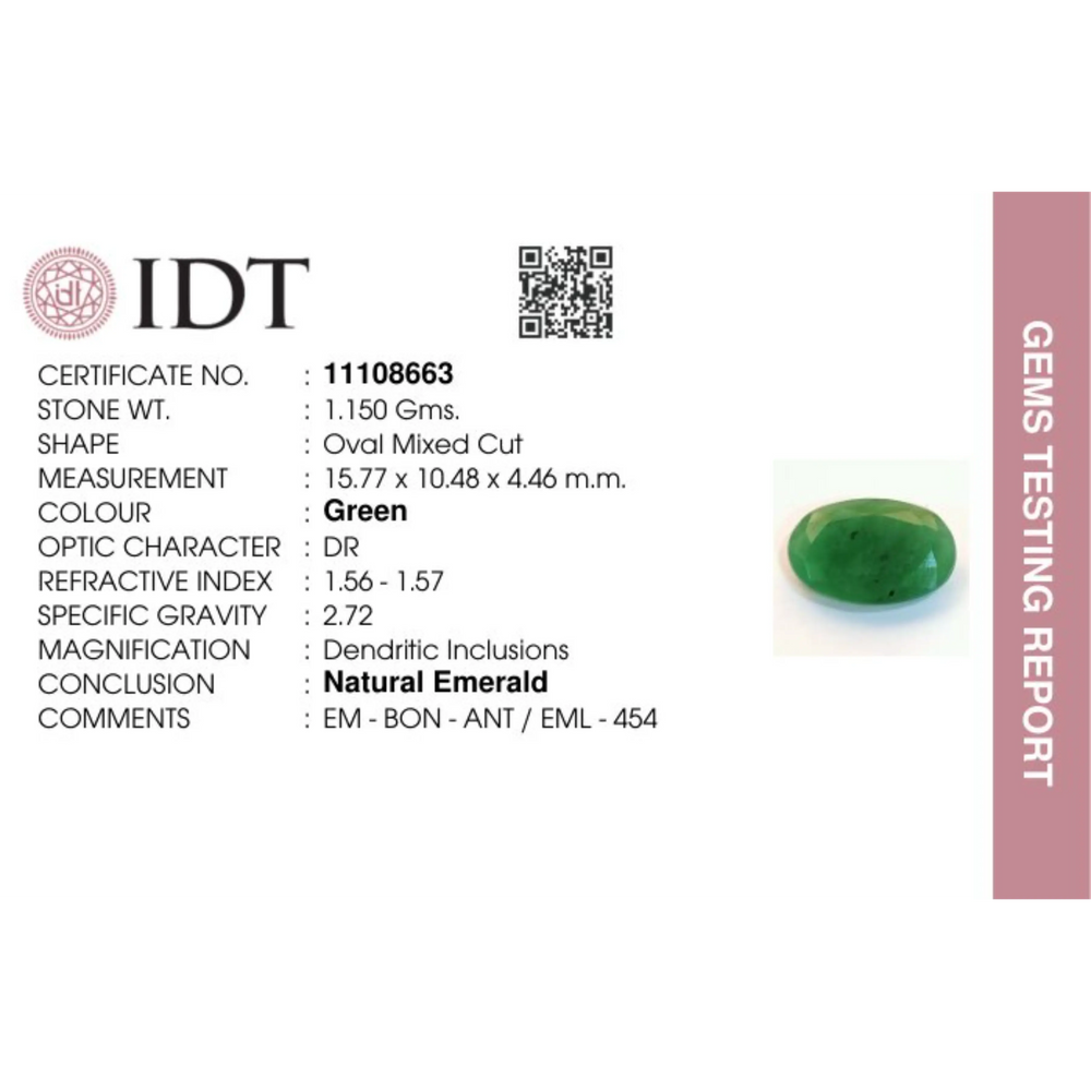Emerald - 5.75 Carat