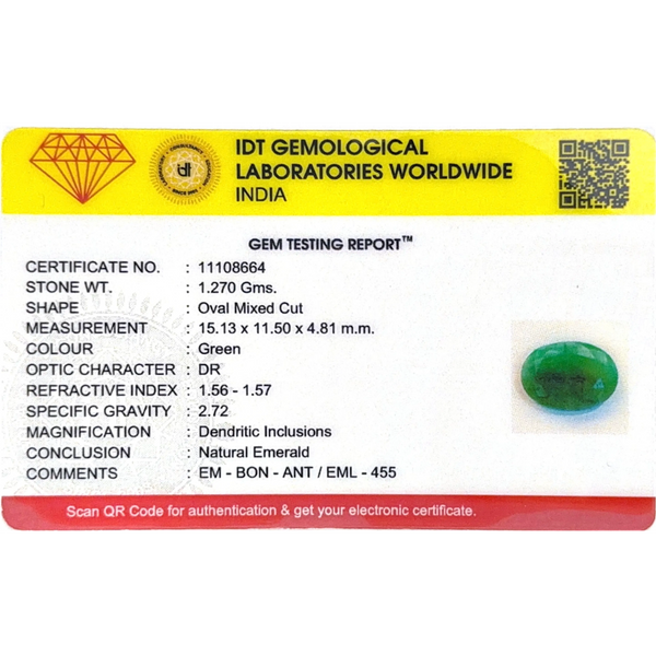 Emerald - 6.35 Carat