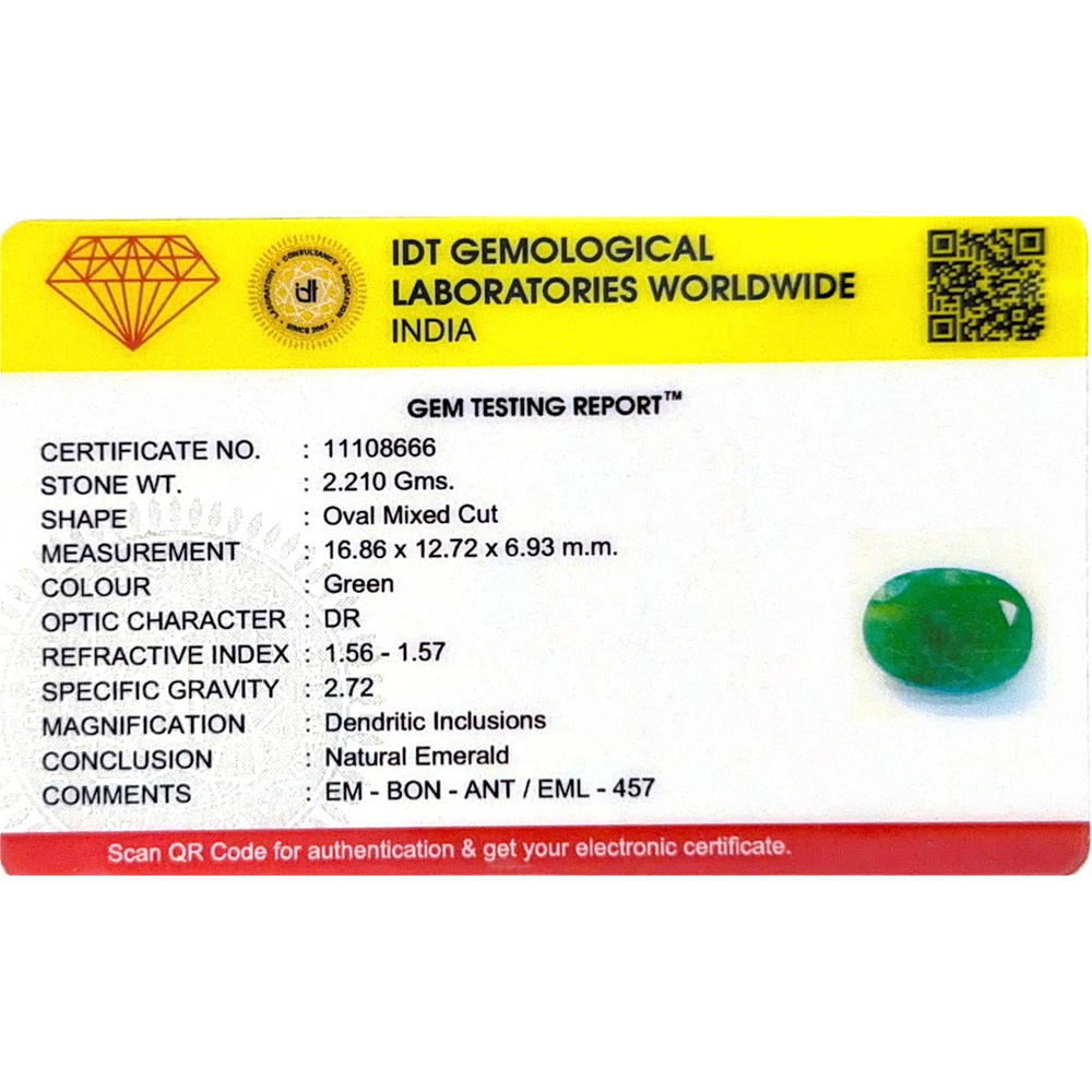 Emerald - 11.05 Carat