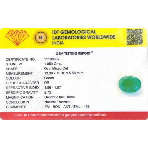 Emerald - 5.25 Carat