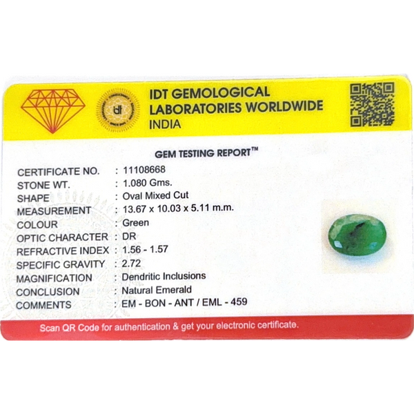 Emerald - 5.4 Carat