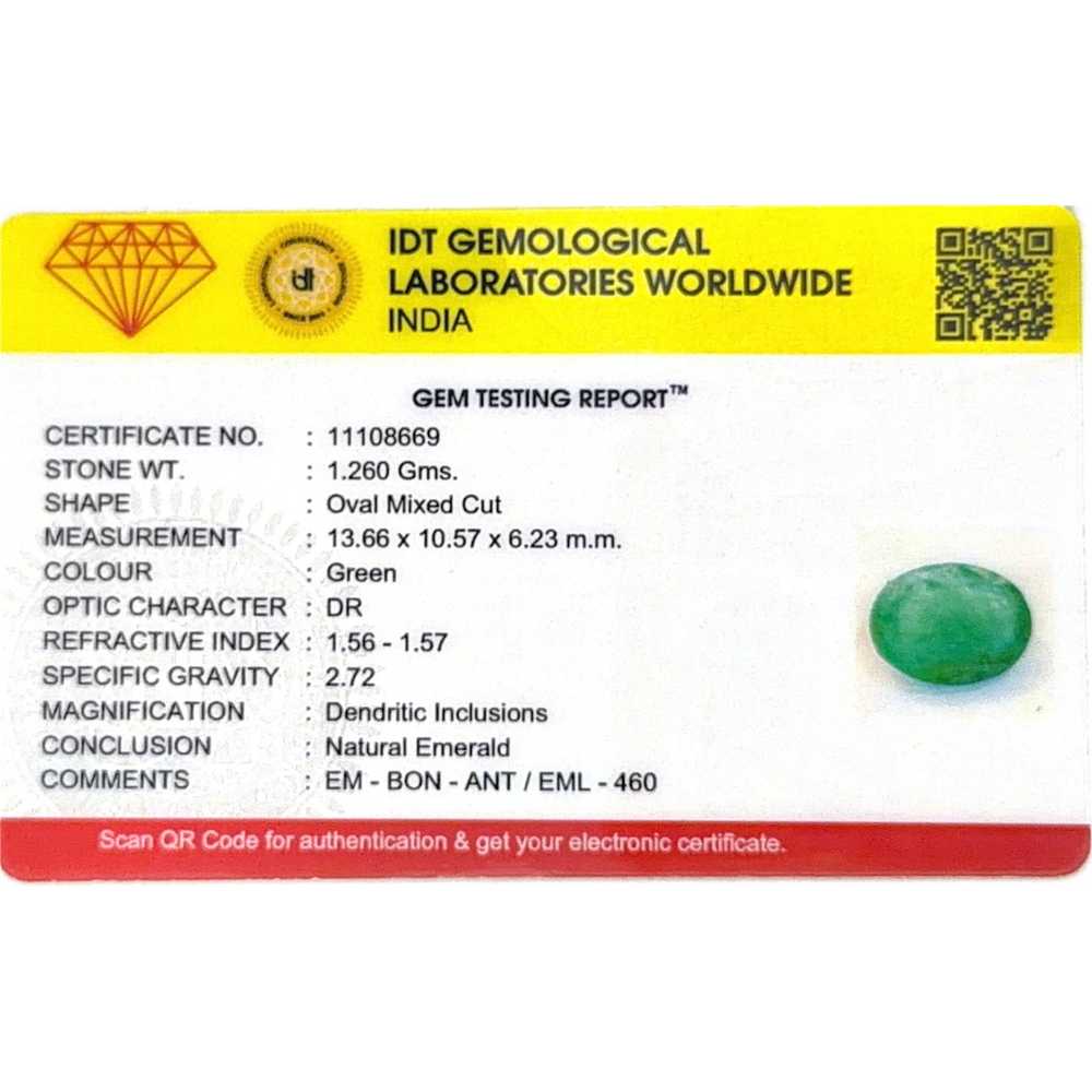 Emerald - 6.3 Carat