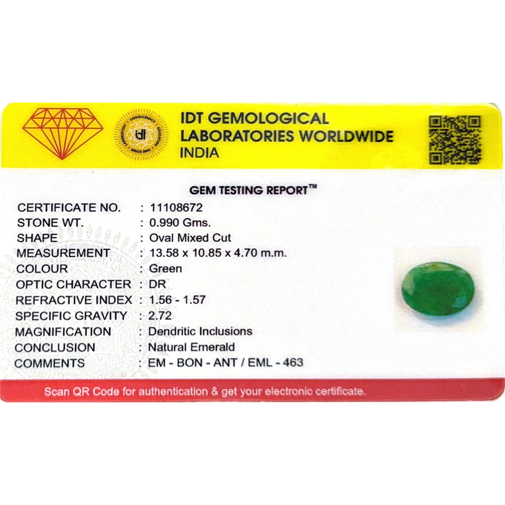 Emerald - 4.95 Carat