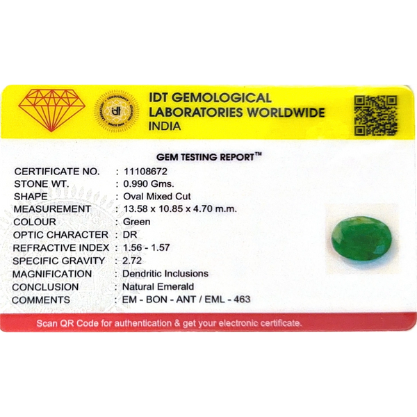 Emerald - 4.95 Carat