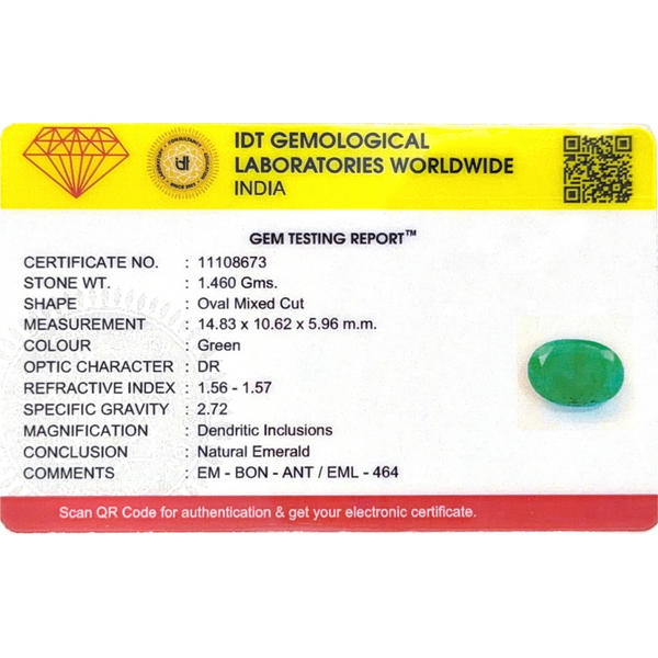 Emerald - 7.3 Carat