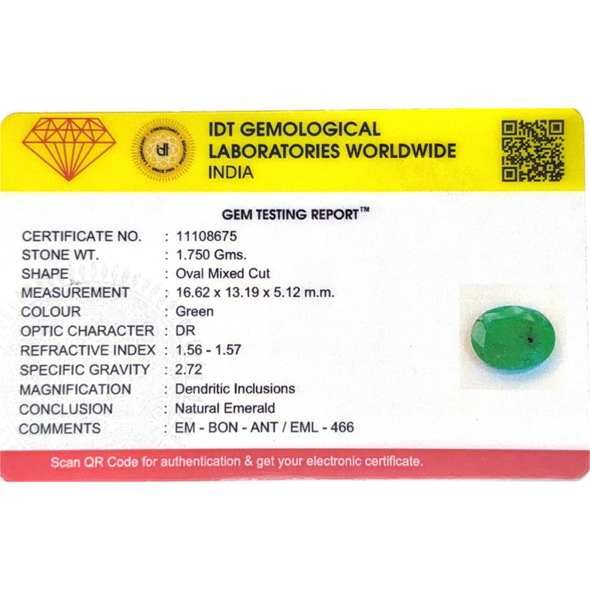Emerald - 8.75 Carat